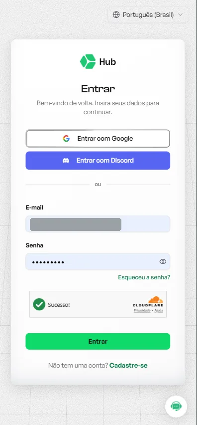 Confirmação de e-mail verificado